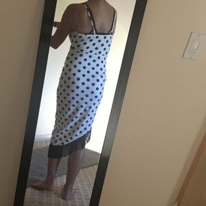 Summer dress black and white